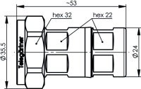 7-16 Kabelstecker SIMFIX PRO G21 (1/2") IP68...