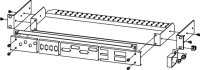 19" LWL-Rangierverteiler ECONOMY V 1HE mit 24xST...
