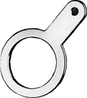 Lötfahne, einlappig, 3/8" Cu2 Ag5 pas....
