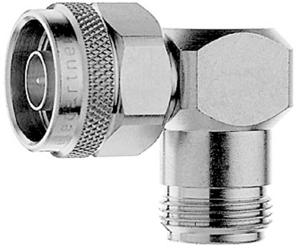 N-Winkelverbindungsstück 50 Ohm (m-f), UG-27/U (Telegärtner J01024J1096)