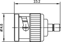 Adapter BNC-SMB (M-M) 50 Ohm (Telegärtner J01008G0038)
