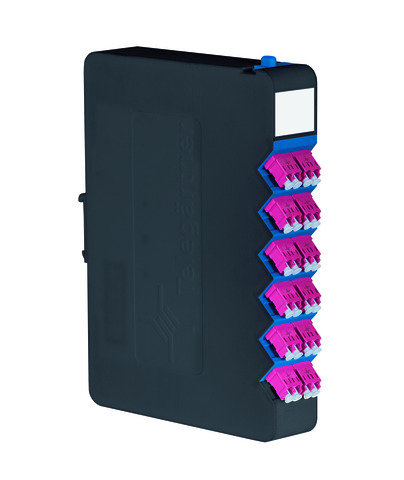 STX TS-Verteiler Modular mit 6xLCQ OS2 blau für Singlemode (Telegärtner H82050A2004)