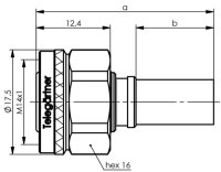 2.2-5 Kabelstecker Push-Pull Crimp/Crimp G30 (1.5/3.8),...