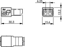 STX LC-D Kupplung SM (Telegärtner F80074A0001)
