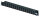 19" Durchf.-Panel 1HE, schwarz, 16 Port 32 x RJ45, 10GBit Eth. (Telegärtner J02022A0059)