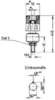 Anschlussklemme KL 65 IR Isol. Einbau/rot (Telegärtner J02010A0652)