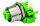 STX M12x1 EBB D-kod. Cat.5 BS4D180-2-1THR100BM000 (Telegärtner J80120A0220)