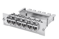 Modulträger 3HE/7TE inkl. 6xAMJ-SL Modul Cat.6A...