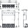 Modulträger 3HE/7TE inkl. 6xAMJ-SL Modul Cat.6A T568A (Telegärtner J02021A0038)