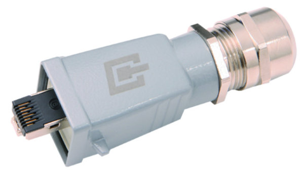 STX V5 RJ45 Steckerset, feldkonf. AWG22-26 Cat.6 Class EA (ISO) M (Telegärtner J80026A0018)