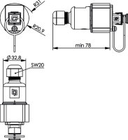 STX V4 Freie Anschlussdose RJ45 Modul B Cat.6A (ISO/IEC)...