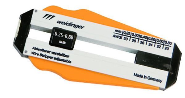 Abisolierwerkzeug 0,25 - 0,8 mm für LWL-Montagekoffer (Telegärtner N04001A0062)