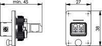 STX V4 Flanschset LC-D Kupplung MM (Telegärtner...