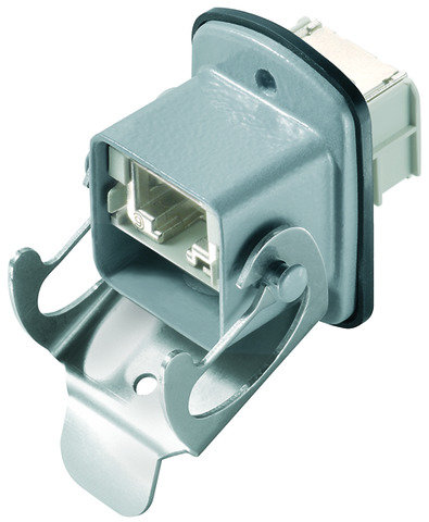 STX V5 Flanschset RJ45 Kupplung Cat.6 Class EA (ISO) M (Telegärtner J80020A0007)