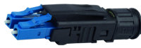 LC Duplex Stecker EasyGrip, E9/125 blau, für Kabel...