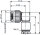 TNC-Kabelwinkelstecker 50 Ohm RG-174/U, RG-188A/U, RG-316/U (Telegärtner J01010A0011)