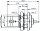 BNC-Einbaubuchse löt 75 Ohm (Telegärtner J01003A0027)