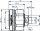 2.2-5 Kabelstecker Push-Pull G10 (UT-141) (Telegärtner J01460A3003)