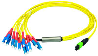 MPO Harness 12x2,1mm OS2 12LC SM 3,0m; type A, MPOm...