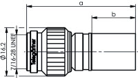 R-TNC Stecker Reverse Cr/Cr LMR-300 (Telegärtner...