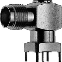 TNC-Winkelbuchse 50 Ohm für gedruckte Schaltungen (Telegärtner J01011A2948)