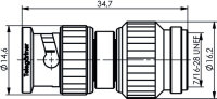 Adapter BNC-TNC (M-M) (Telegärtner J01008A0011)