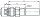 FME-Kabelbuchse Cr/Cr PP RG-58C/U PP (Telegärtner J01701A0007)