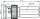BNC-Kabelstecker TWIST-ON G2 (RG-59B/U), RG-62A/U (Telegärtner J01002A0015)
