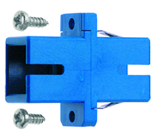 SC Kupplung, Multimode Keramikhülse, Kunststoffgehäuse, türkis (Telegärtner J08081A0032)