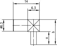 SMB-Winkelbuchse Cr Au G5 (RG-223/U)  *R*A12...