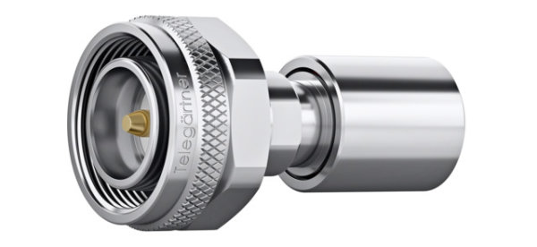 4.3-10 Abschlusswiderstand (m), 50 Ohm 2 W, 6 GHz (Telegärtner J01444A0012)