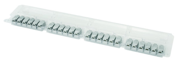 AMJ-Kupplung K Cat.5e f-f VE=24 Stück, Blisterverpackung (Telegärtner J00029L0051)