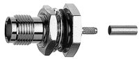 TNC-Kabeleinbaubuchse Cr/Cr 75 Ohm G4 (RG-179B/U) 612...