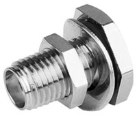 Einbauadapter SMA/UMTC 50 Ohm Au (f-m), längs- und...