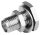 Einbauadapter SMA/UMTC 50 Ohm Au (f-m), längs- und einbaudicht IP68 SMA-seitig (Telegärtner J01155A0101)