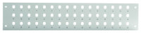 Verteilerplatte für Wandverteiler RAL 7035 für...
