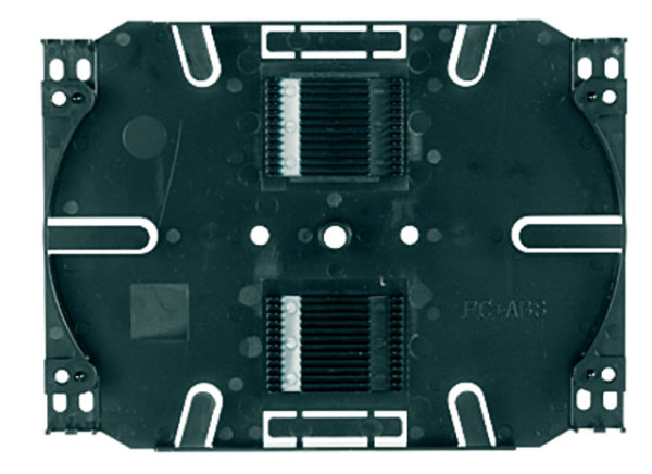 Spleißkassette mit 2 Spleißhaltern für max. 24xCrimpspleiß System Telegärtner (Telegärtner H02050A0000)