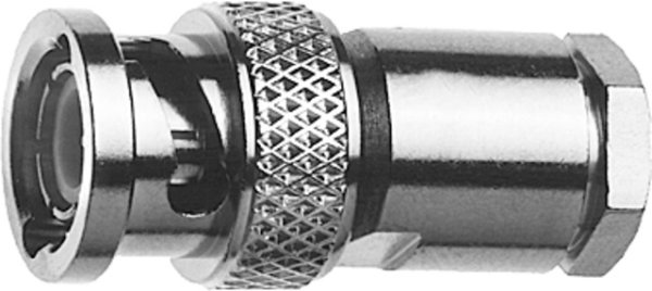 BNC-Kabelstecker löt UG-260 B/U; G2 (RG-59B/U) (Telegärtner J01002A1216)