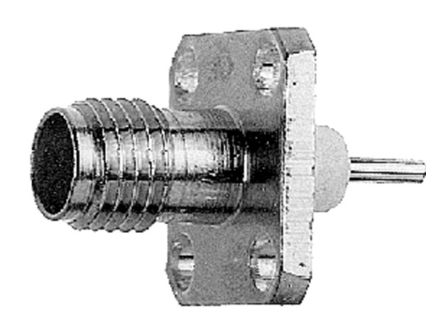 SMA-Einbaubuchse m. Flansch Au (Telegärtner J01151A0641)