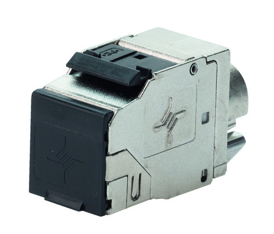 AMJ-Modul Cat 8.1 T568A/B VPE = 6x 2 Stk (Telegärtner J00029A8000)