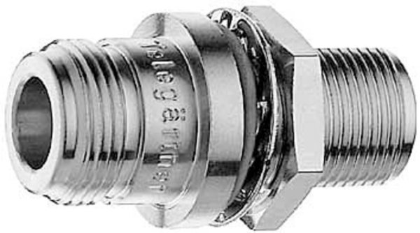 N-Verbindungsstück 50 Ohm für Einbau (F-F), UG-30/U (Telegärtner J01024A0006)