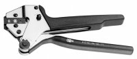 Crimpzange mit Einsatz 3-fach RG-58C/U, RG-59B/U,...