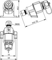 STX V1 AP-Dose RJ45 Modul A Cat.6A (ISO/IEC)...