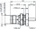 TNC-Einbaubuchse Cr/Cr 50 Ohm G8 (RD-316) (Telegärtner J01011A0060)
