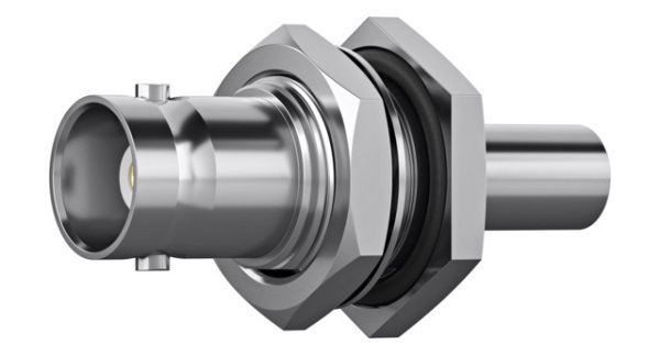 BNC-Kabeleinbaubuchse Cr/Cr 50 Ohm G5 (RG-223/U) (Telegärtner J01001A0109)
