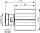 7-16-Abschlusswiderstand 50 Ohm (F) 10 Watt, 7.5 GHz (Telegärtner J01124A0004)