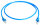Mini patch cord S/FTP Cat.6A, 0,5m MP8 FS500, LSZH, blau, 1:1 (Telegärtner L00000A0376)