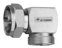 7-16 Winkelkupplung 50 Ohm (m-f) (Telegärtner J01123C0004)