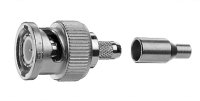 BNC-Kabelstecker Cr/Cr 50 Ohm RG-174/U, RG-188/U,...