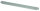 19" Blindfrontplatte 1HE - RAL 7035 (Telegärtner H02025A0084)
